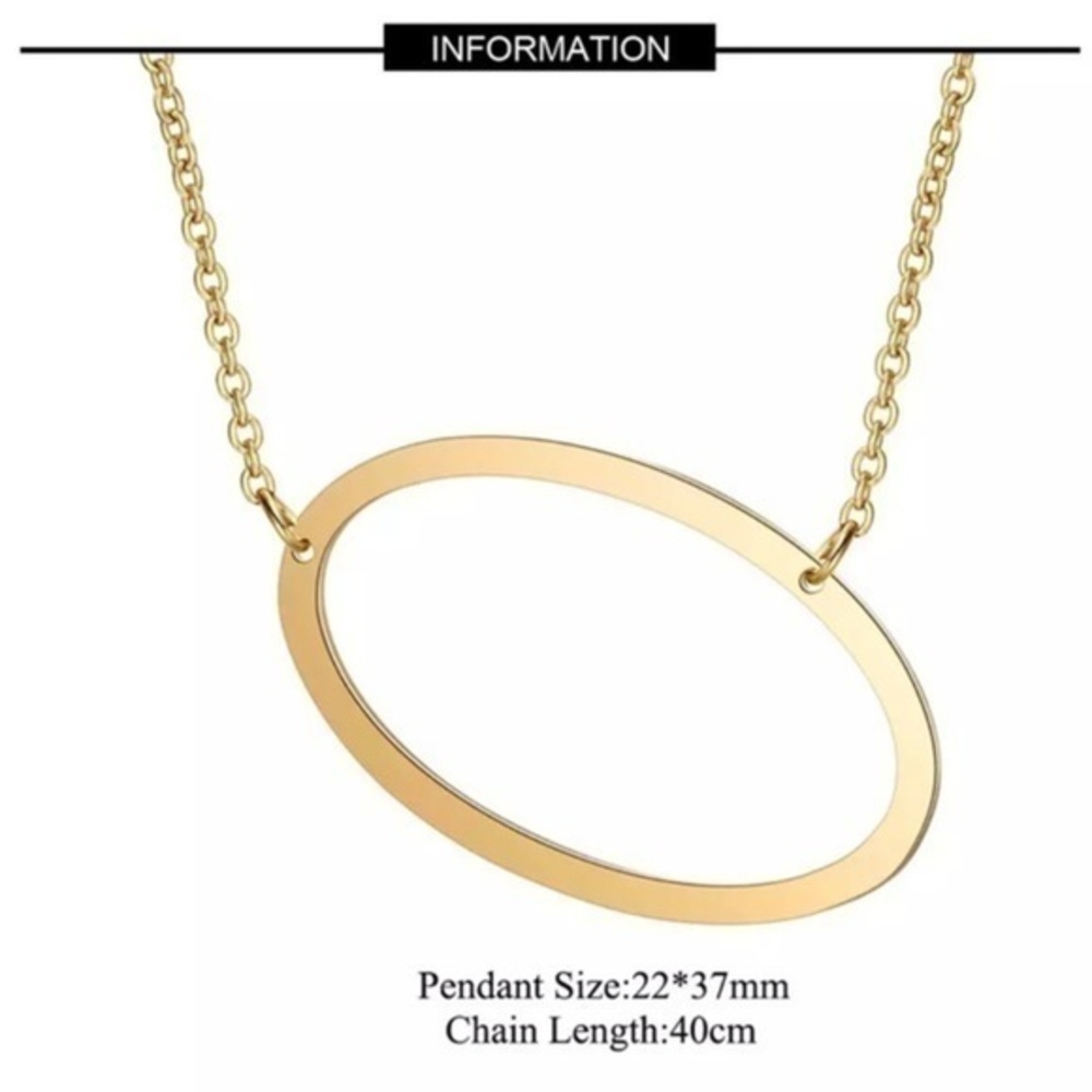 3/$30 🌟 Initial “O” Pendant Necklace